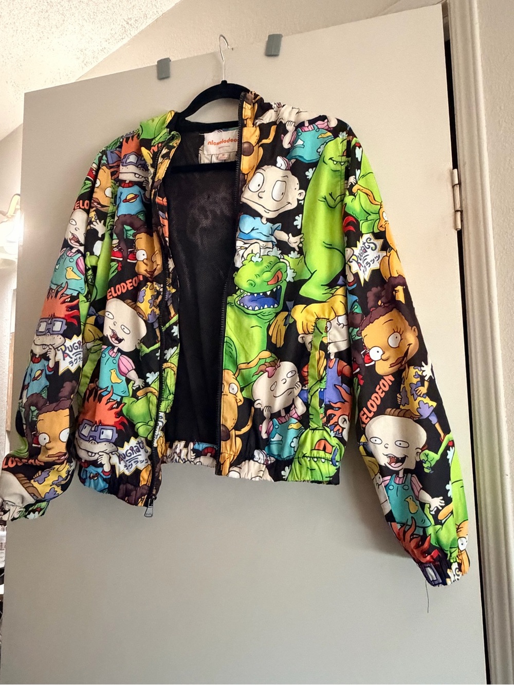 Nickelodeon Rugrats Multicolor Character Puffer Jacket